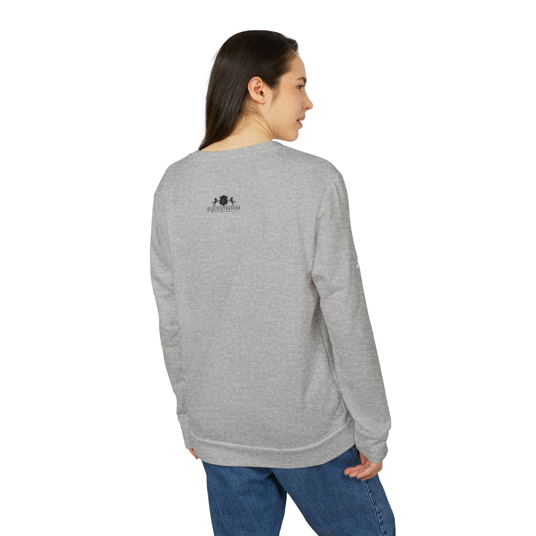 Fleece Sweatshirt "Jump" Horse Lovers