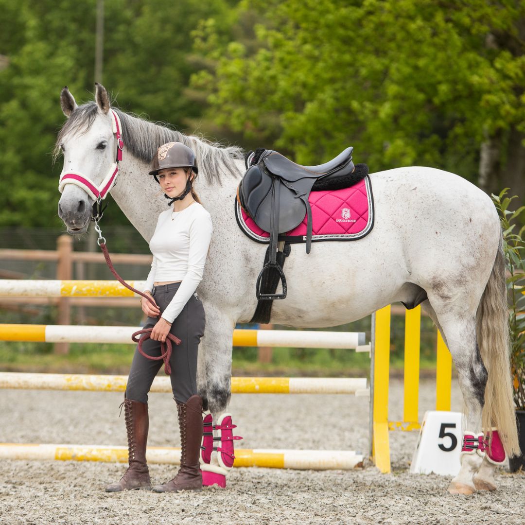 Raspberry Fizz Saddle Pad Set