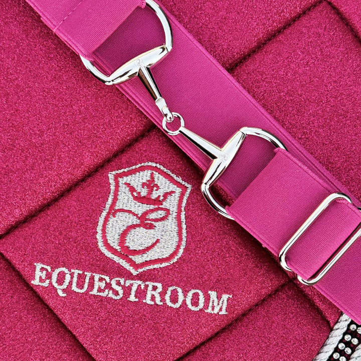 Raspberry Fizz Elastic Equestrian Belt