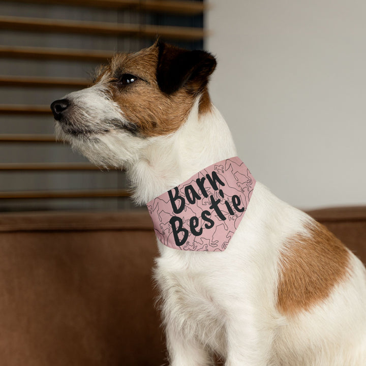 Barn Bestie Pet Bandana Collar For Your Bestie at the Barn