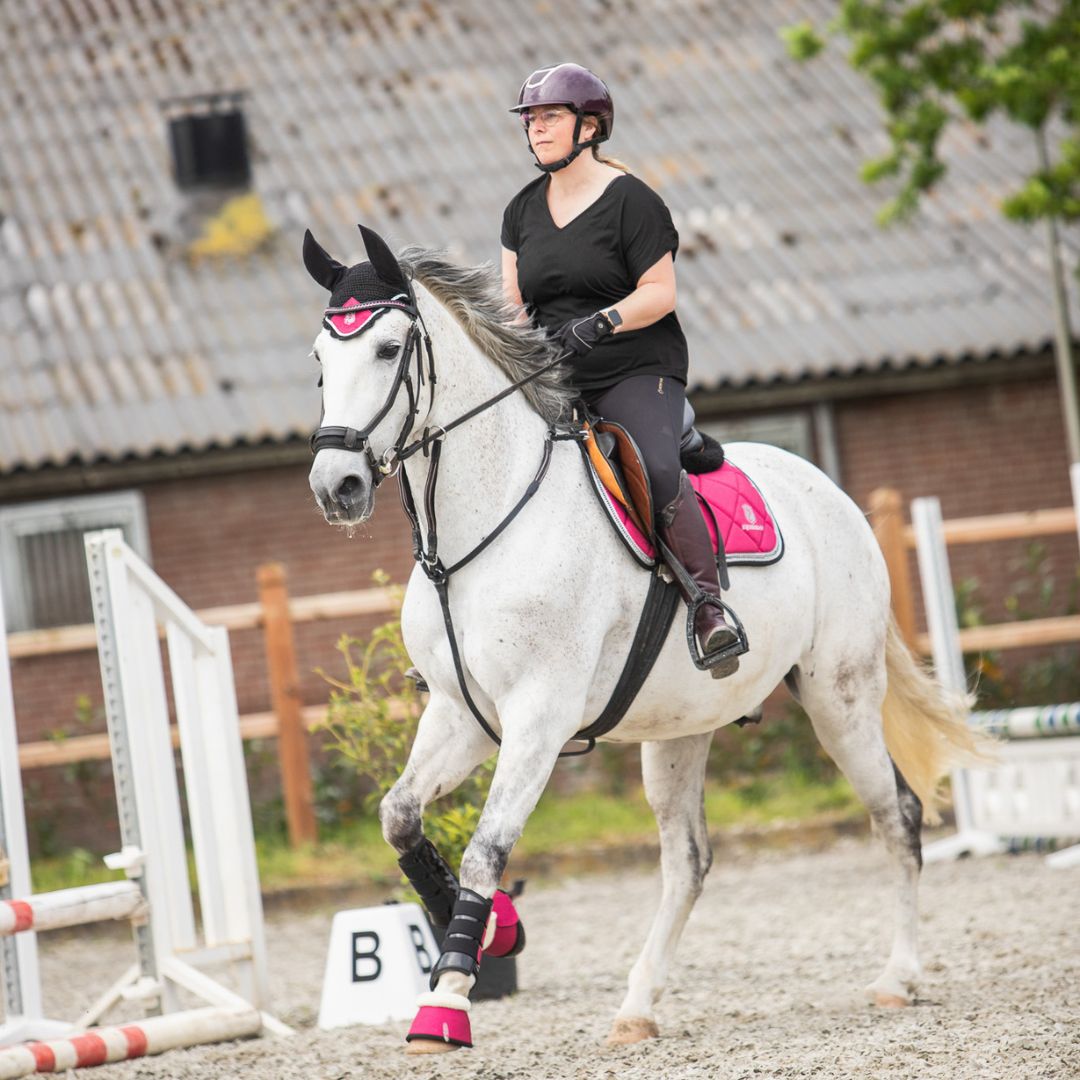 Raspberry Fizz Saddle Pad