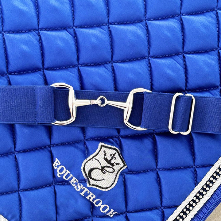 Majorelle Blue Elastic Equestrian Belt