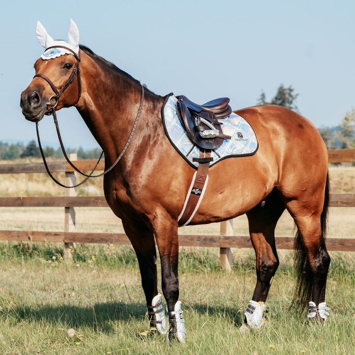 Holographic Saddle Pad Set