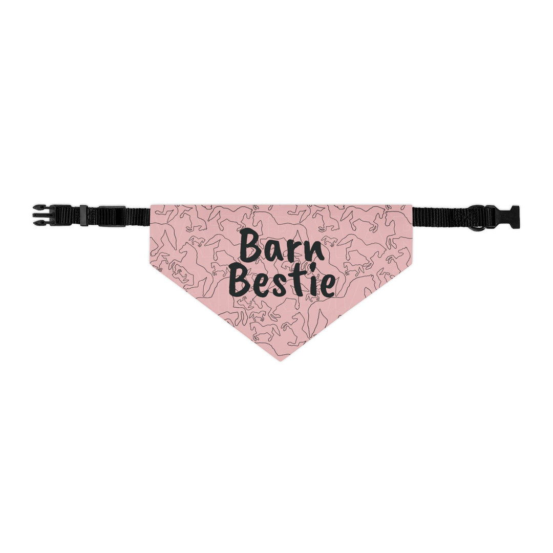 Barn Bestie Pet Bandana Collar For Your Bestie at the Barn