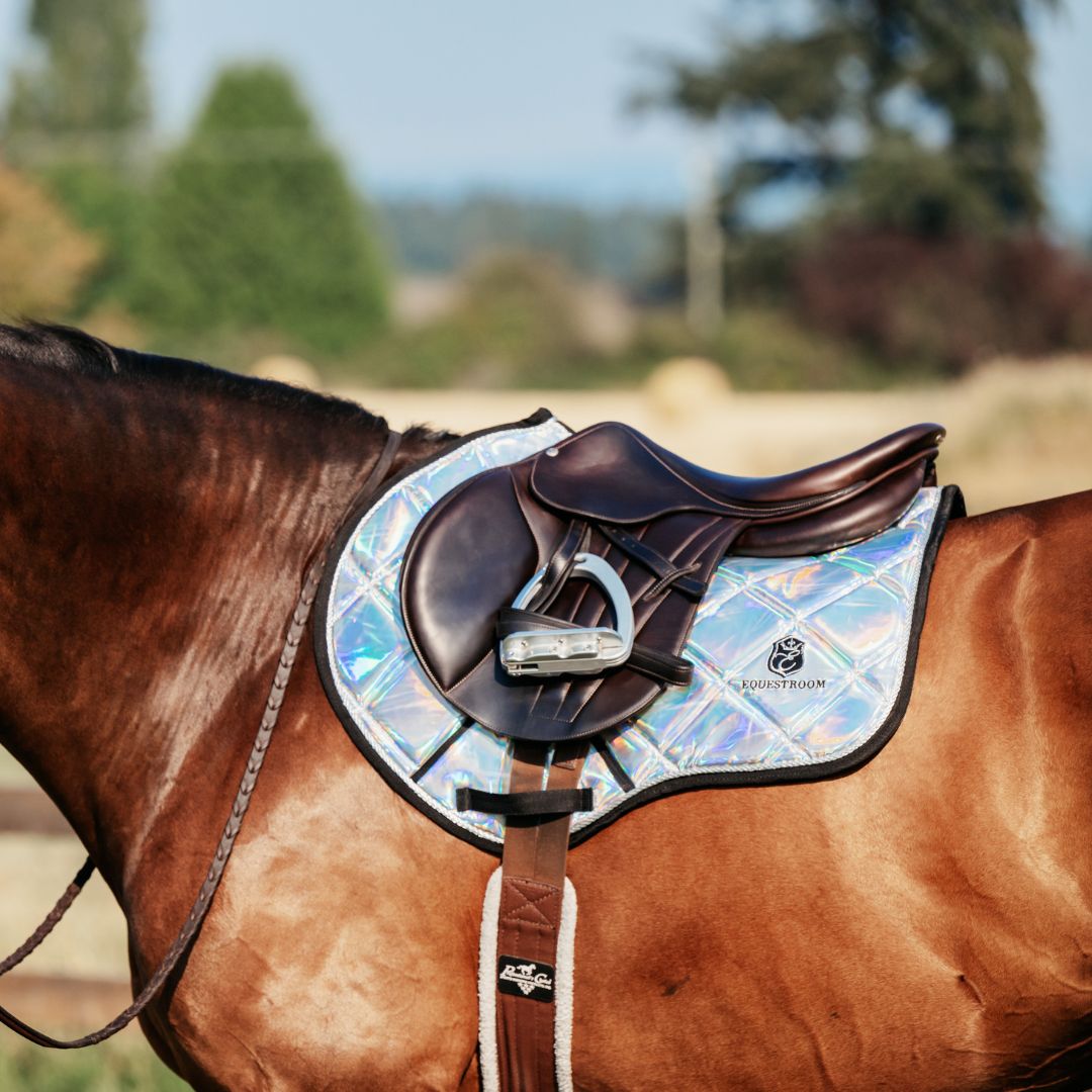 Holographic Saddle Pad Set