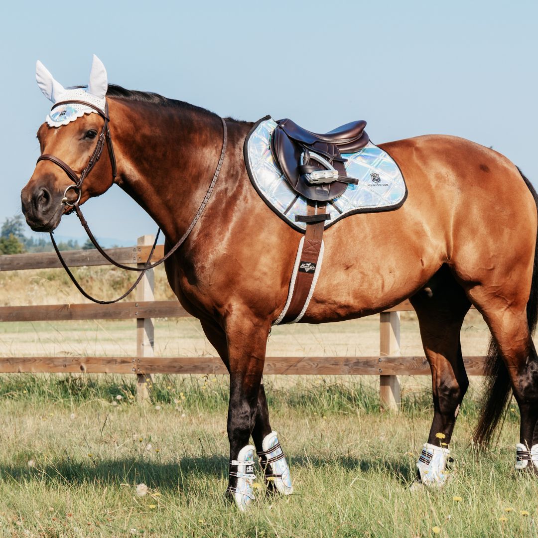 Holographic Saddle Pad Set