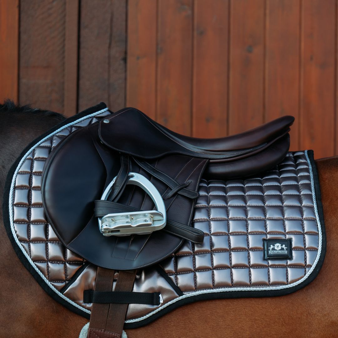 Spaceship Grey Saddle Pad