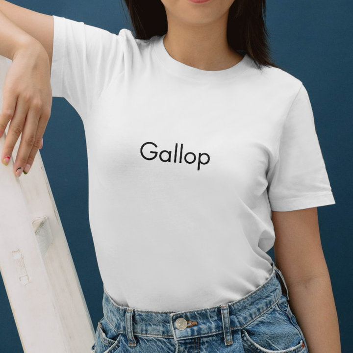 Gallop Equestrian T-Shirt – Women's Favorite Comfortable Horse Riding Tee