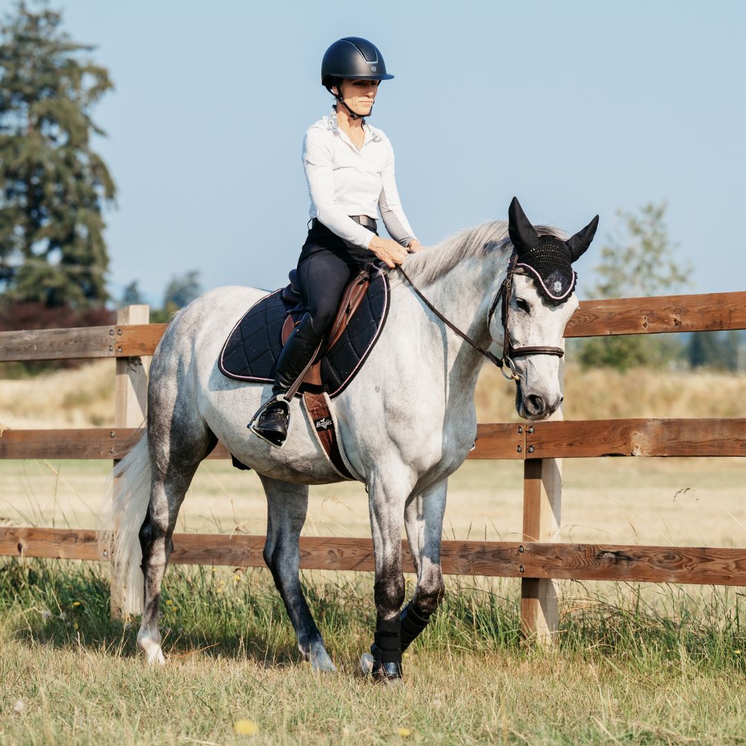 Midnight Black Saddle Pad