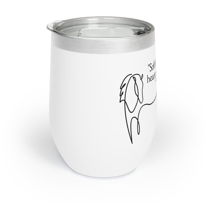 Wine Tumbler - Horse Saying for Equestrian Enthusiasts