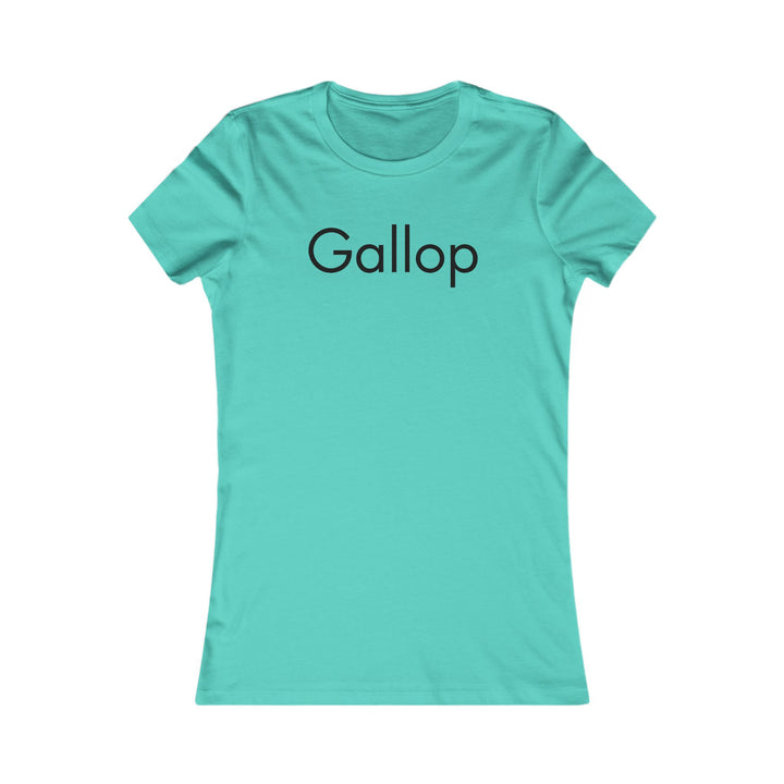 Gallop Equestrian T-Shirt – Women's Favorite Comfortable Horse Riding Tee