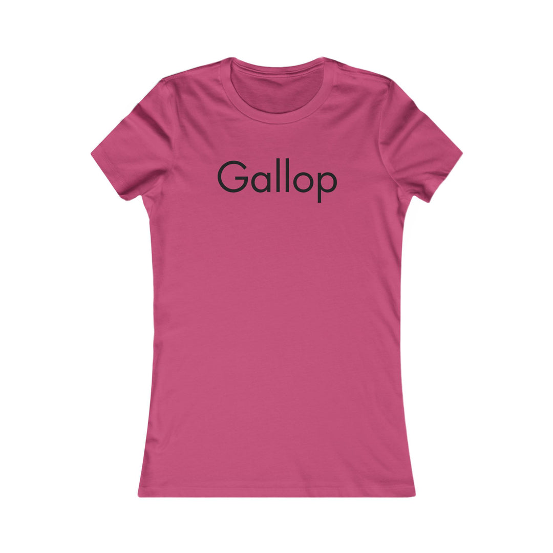 Gallop Equestrian T-Shirt – Women's Favorite Comfortable Horse Riding Tee