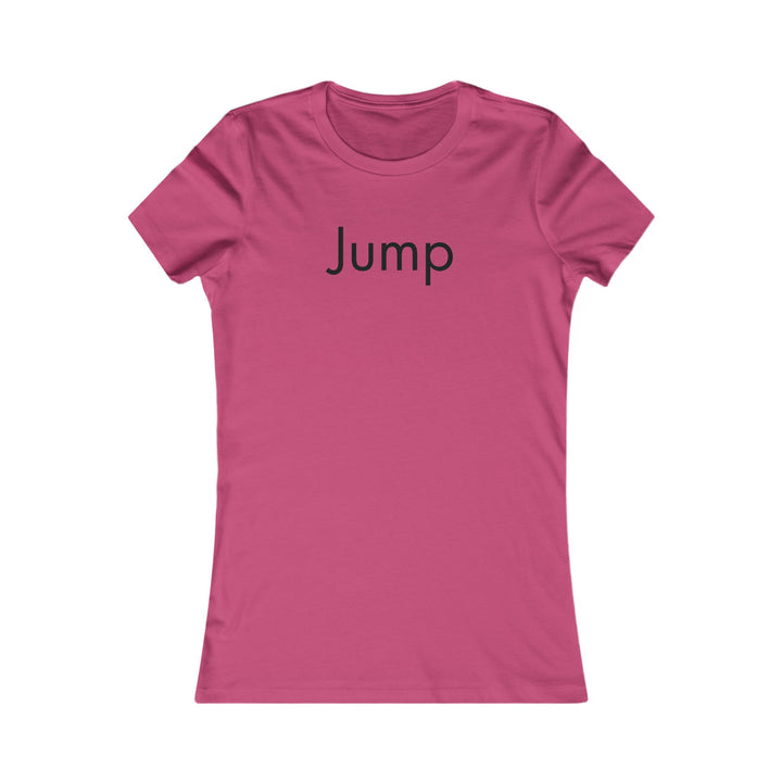 Jump Equestrian T-Shirt – Women's Favorite Comfortable Horse Riding Tee