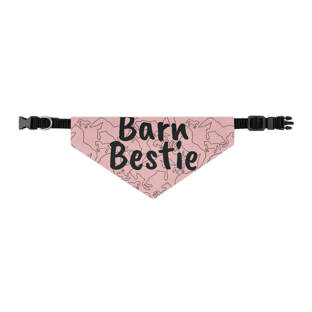 Barn Bestie Pet Bandana Collar For Your Bestie at the Barn