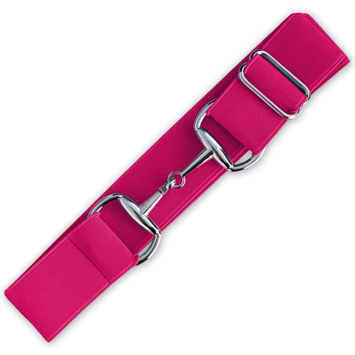 Raspberry Fizz Elastic Equestrian Belt