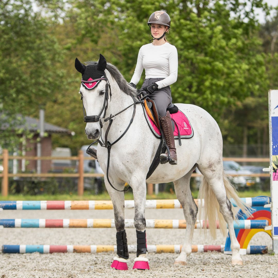 Raspberry Fizz Saddle Pad Set