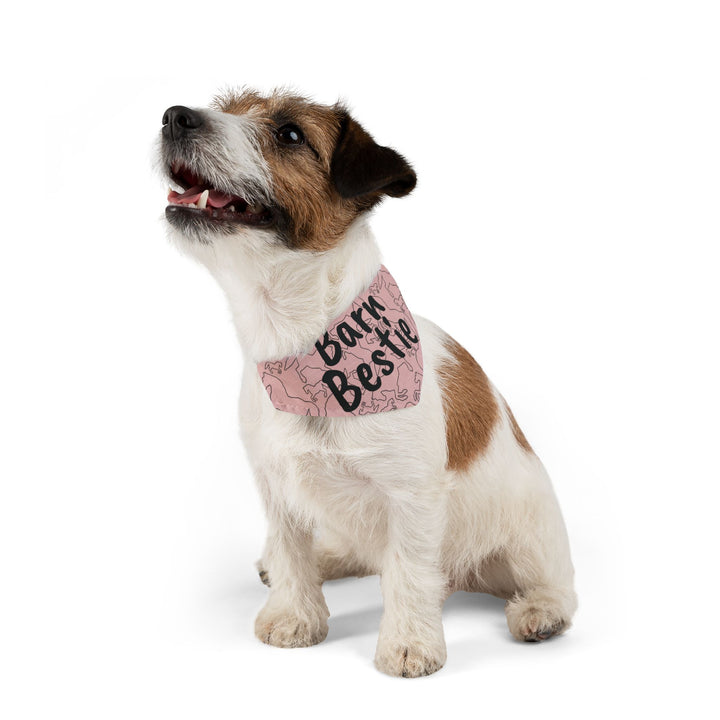 Barn Bestie Pet Bandana Collar For Your Bestie at the Barn