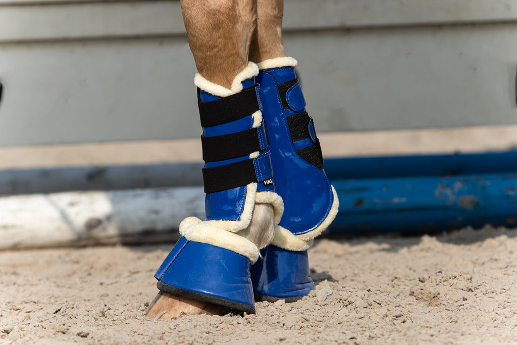 Majorelle Blue Bell Boots