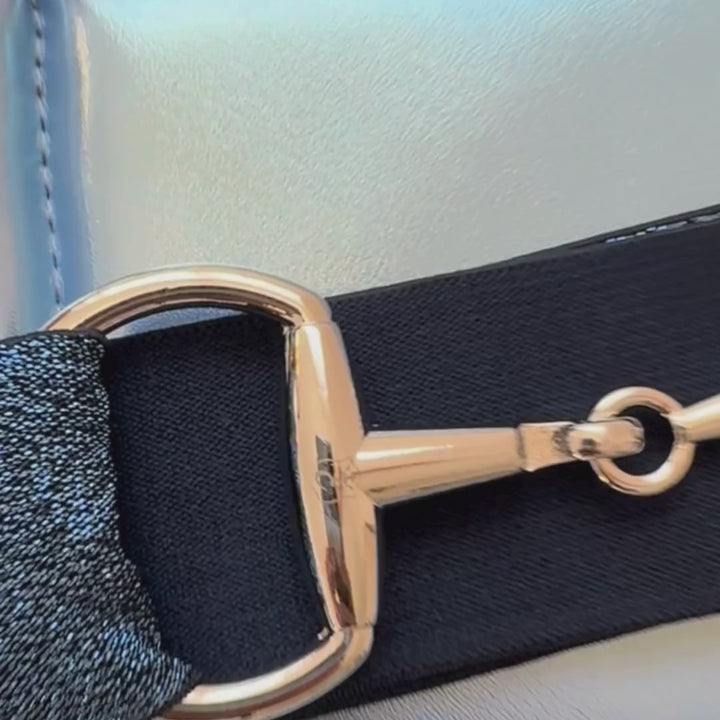 Blue Astra Elastic Equestrian Belt