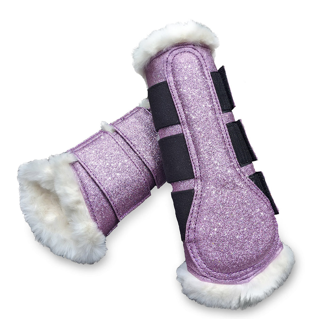 Lavender Brushing Boots (PRE-ORDER)