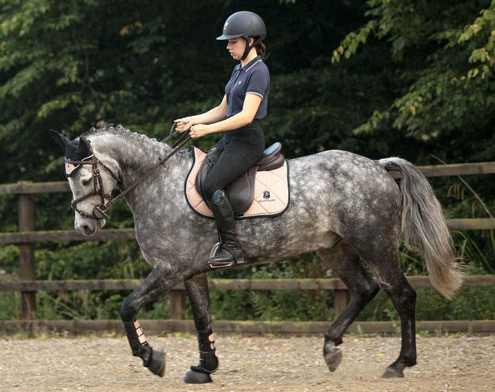 Rose Quartz Saddle Pad Set