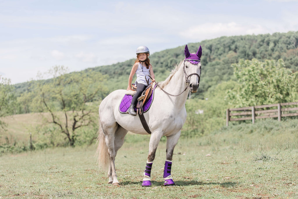 Purple Amethyst Bell Boots