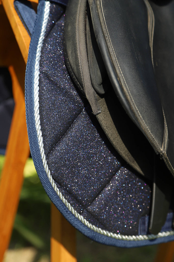 Deep Sapphire Saddle Pad Set