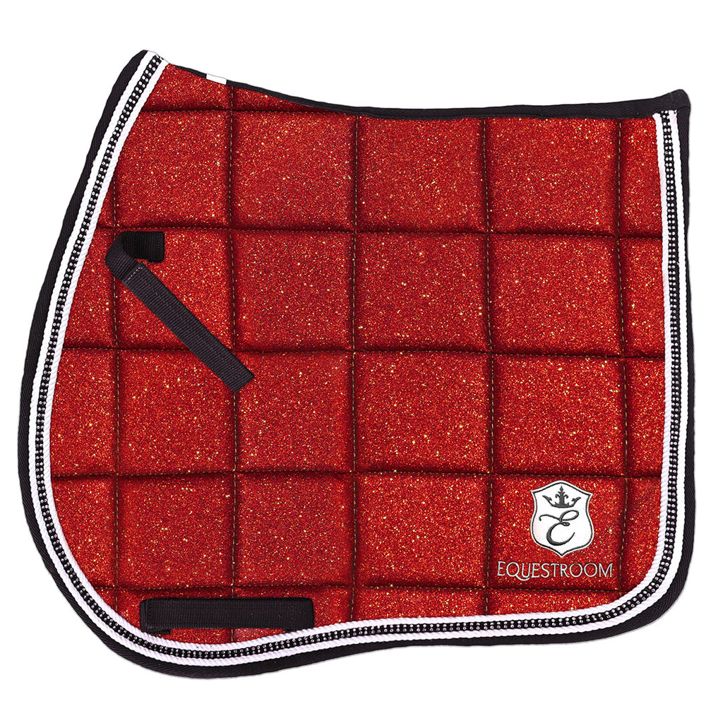 Scarlet Red Saddle Pad